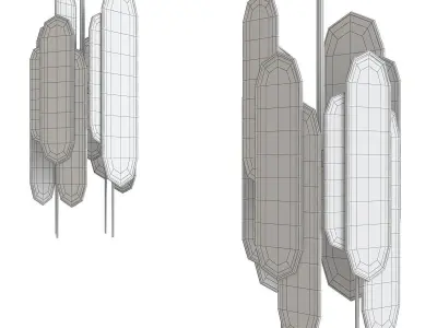 Muranti ROSE QUARTZ 3d model Low-poly 3D model