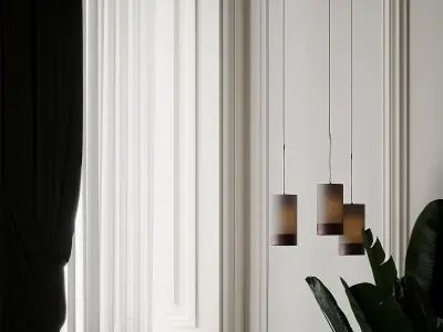 TOPO FREEJACK PENDANT By Tech Lighting 3D model