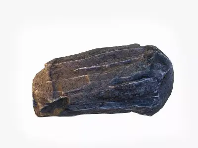 Big Stone 4 low poly Low-poly 3D model