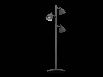 Living Room Lamp 3D model 2