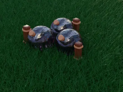 elixir storage Free low-poly 3D model