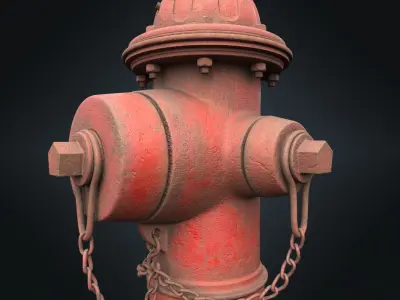 Fire Hydrant 3D model