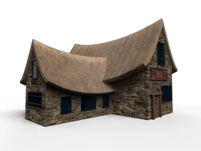 Ac-Building-v2-unity Low-poly 3D model