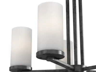 Lighting New York canarm river chandelier 3D model