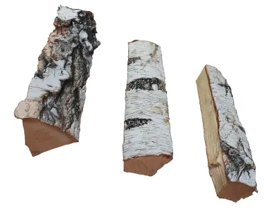 Ultra realistic  Firewood Scan  3D model