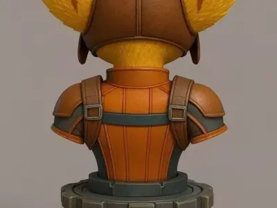 Ratchet Bust 3D print model