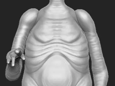 ET Alien 3D print model