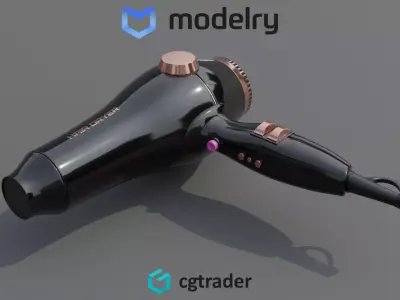 Hair Dryer 3D model