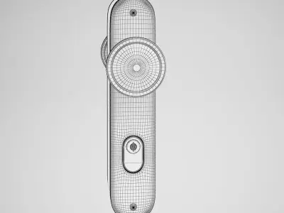 CGAxis Door Handle 3D model