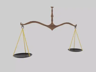 balance for law Free 3D model