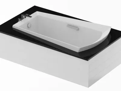 ABY964N Soiree Soaker Bathtub 3D model