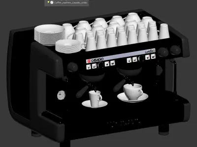 Coffee machine Casadio Undici S2 3D model