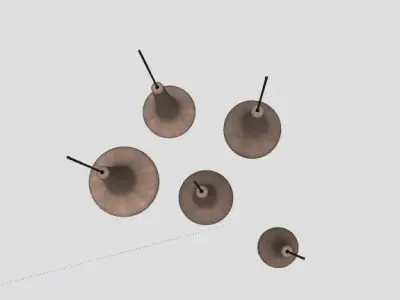 DROP TEAR PENDANT 3D model