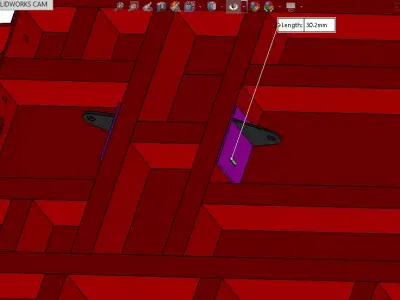 sliding-aluminum-door-1 Low-poly 3D model