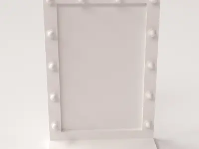 Makeup Artist Mirror 3D model