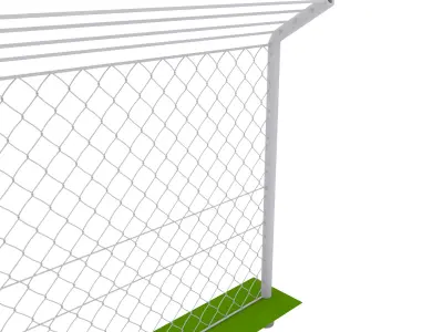Fence Mesh max 2010 3D model