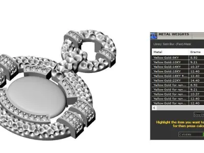 Earring 08 3D print model