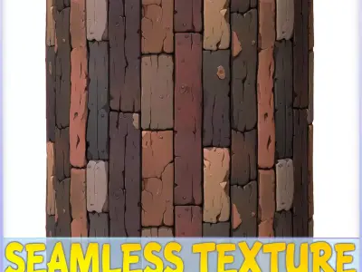 Stylized Wood Seamless Texture Texture 30