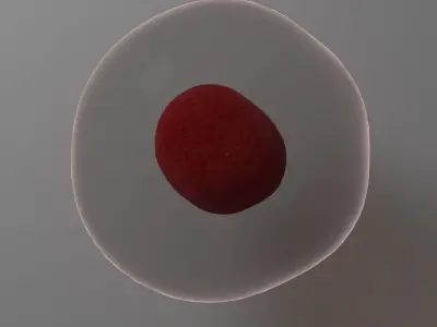 Human Cell Free 3D model