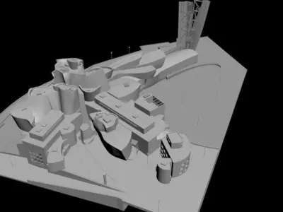  Guggenheim bilbao Museum  3D model