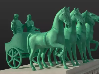 Mausoleum At Halicarnassus 3D model