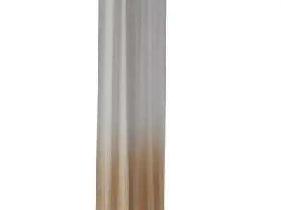 Echo Print Curtain Gold Dust Low-poly 3D model