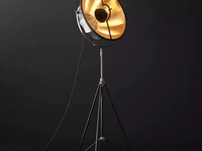Floor lamp Fortuny  3D model