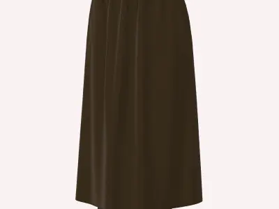 Sith inspired garment in Style3d Atelier 3D model