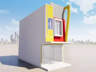 Store 4x10 KPI 3D model