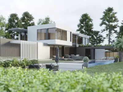 ProVis3D 041 - Villa Rue 3D model