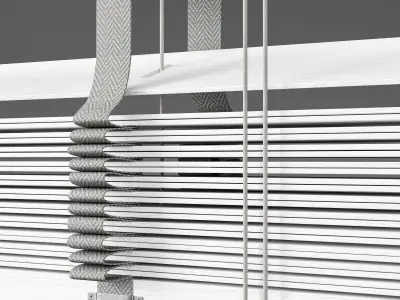 Wooden blinds Set 05 3D model