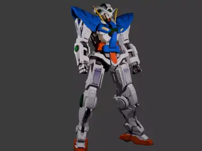 Gundam OO 3D model