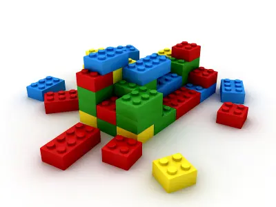 3D 3d Lego Model