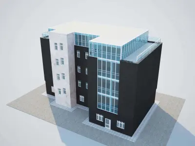 Office building 3D model