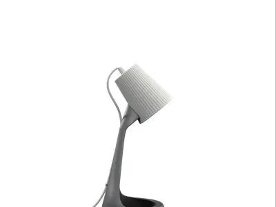 Svallet Work Lamp PBR 3D model