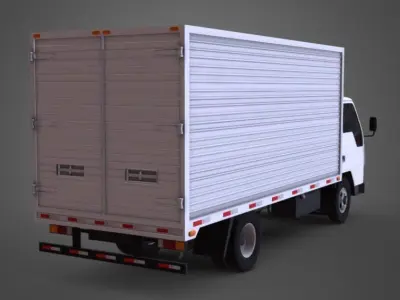 Mitsubishi Fuso Canter Free 3D model