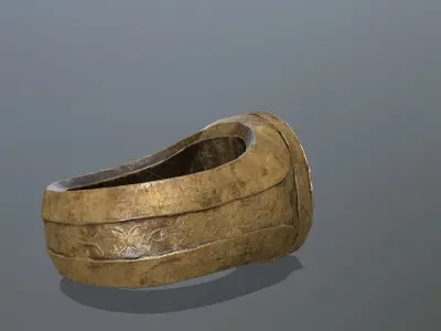 Heal Ring Low-poly 3D model