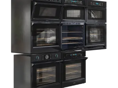 Samsung MicrowaveOven S02 3D model