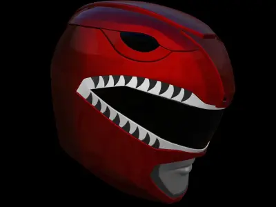 TyrannoRanger Helmet 3D model