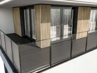 Modern house 05 3D model