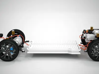  Generic Electric AWD Vehicle Suspension 