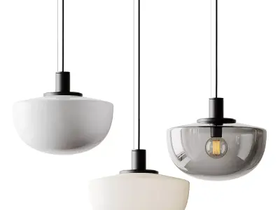 Bank pendant lamp from MENU 3D model