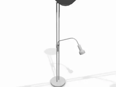 Standing living room lamp 3D model