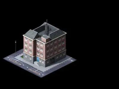 Heterogeneous - Building 06 3D model