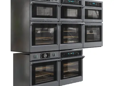 Samsung MicrowaveOven S02 3D model