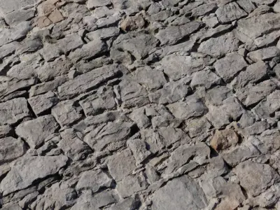Rubble Masonry Castle Wall  Texture