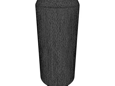 SciFi Energy Drink Can Low-poly 3D model