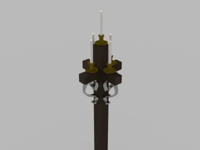 CANDLE candlestick 3D model