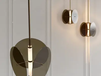 OREA chandelier 3D model