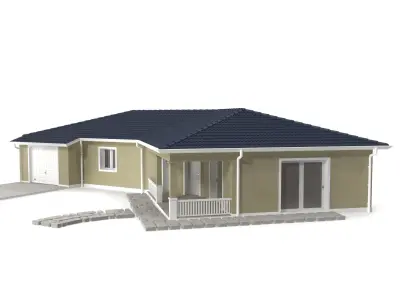 Realistic House 3D model